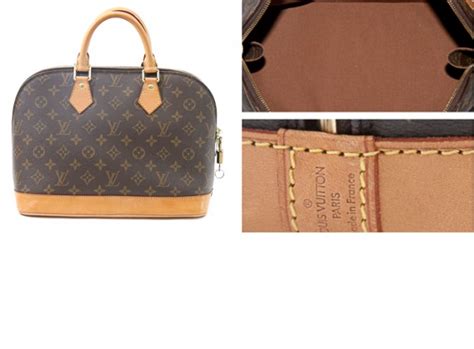 alma bag louis vuitton spotting a fake|louis vuitton alma bags real.